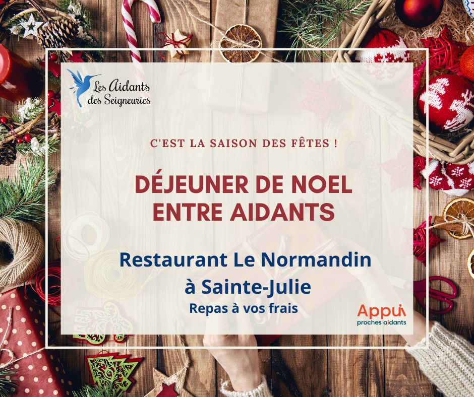 Déjeuner de Noel entre aidants